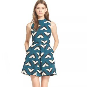 Hunter Bell Size 0 Stevie Back Cutout Fit and Flare Dress in Size 0